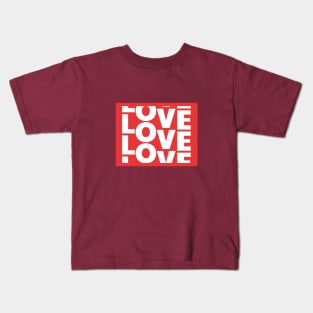 Red Love Kids T-Shirt